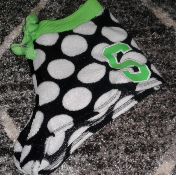 Justice Polka Dot "S" PJ Shorts - Picture 3 of 3